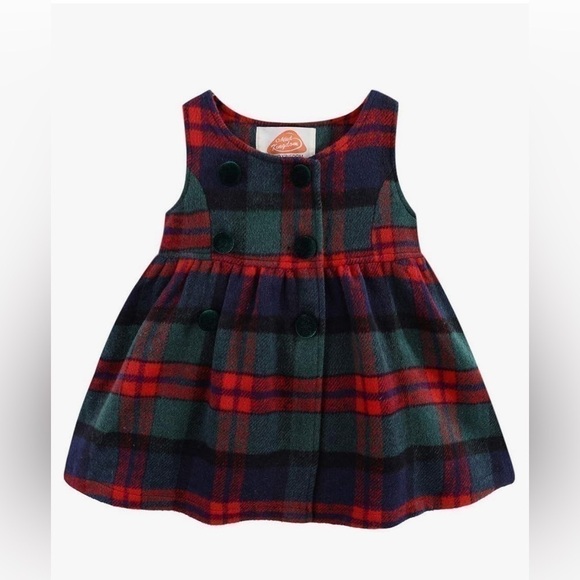 Mud Kingdom Little Girls Sleeveless Dress Plaid - Picture 1 of 5